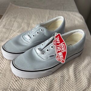 Vans Sky Blue Canvas Shoes